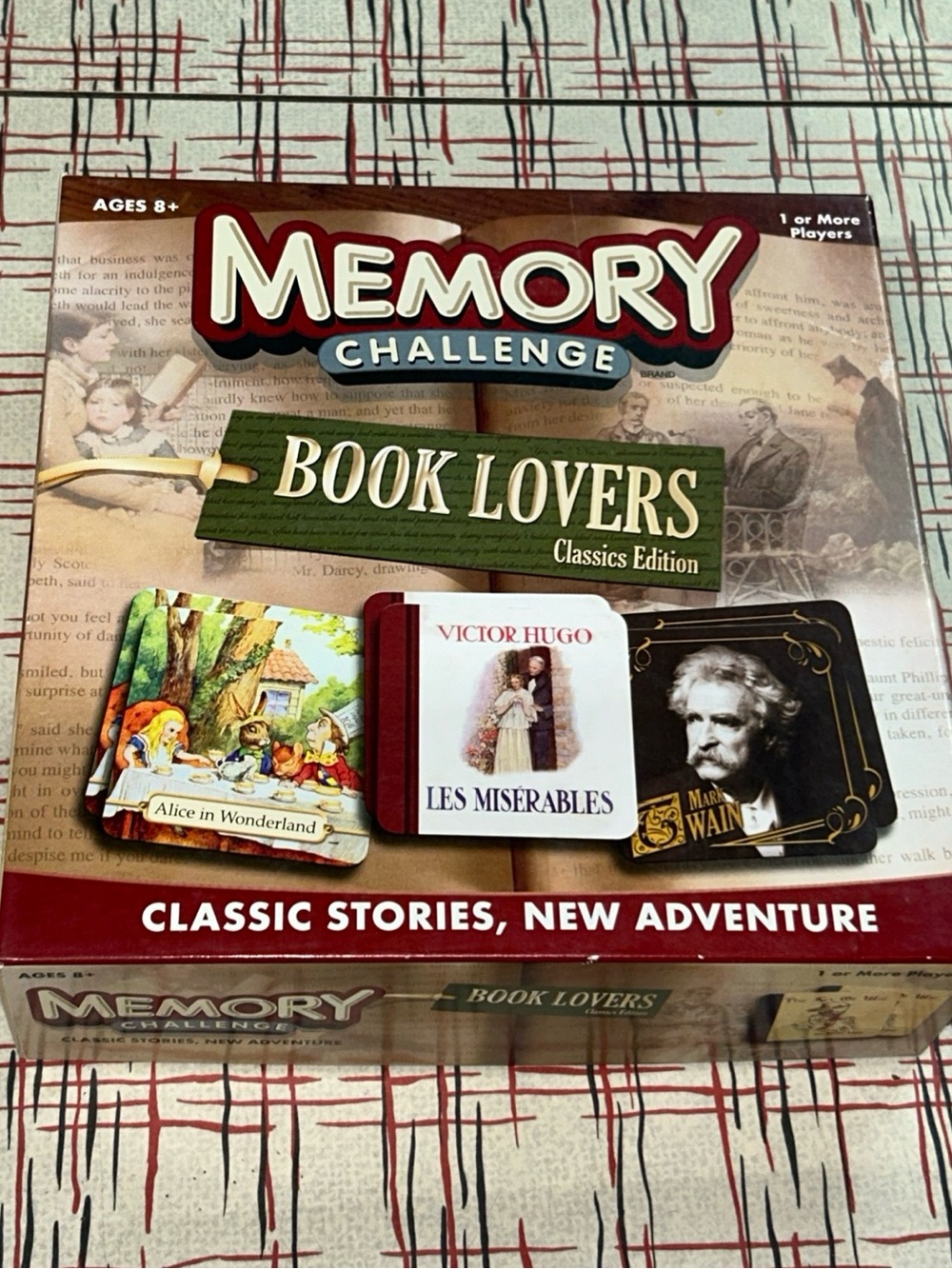 Hasbro Memory Challenge Book Lovers Classic Edition Game, 2011, *Complete*